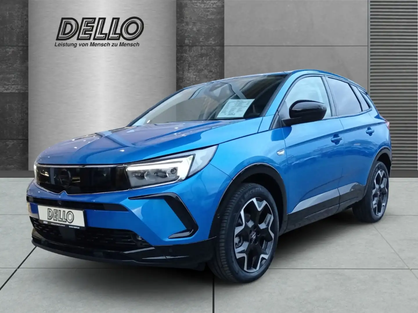 Opel Grandland 1.5 D AT GS-Line LED,Navi,Kamera,TechP. Bleu - 1