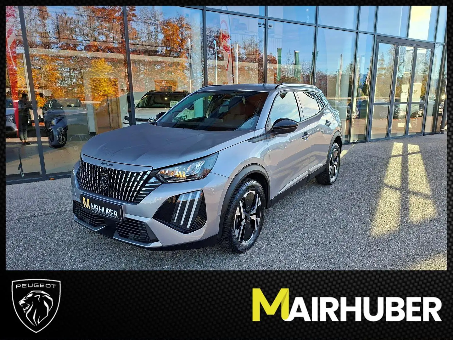 Peugeot 2008 PureTech 100 S&S Allure 6-Gang-Manuell Gris - 1