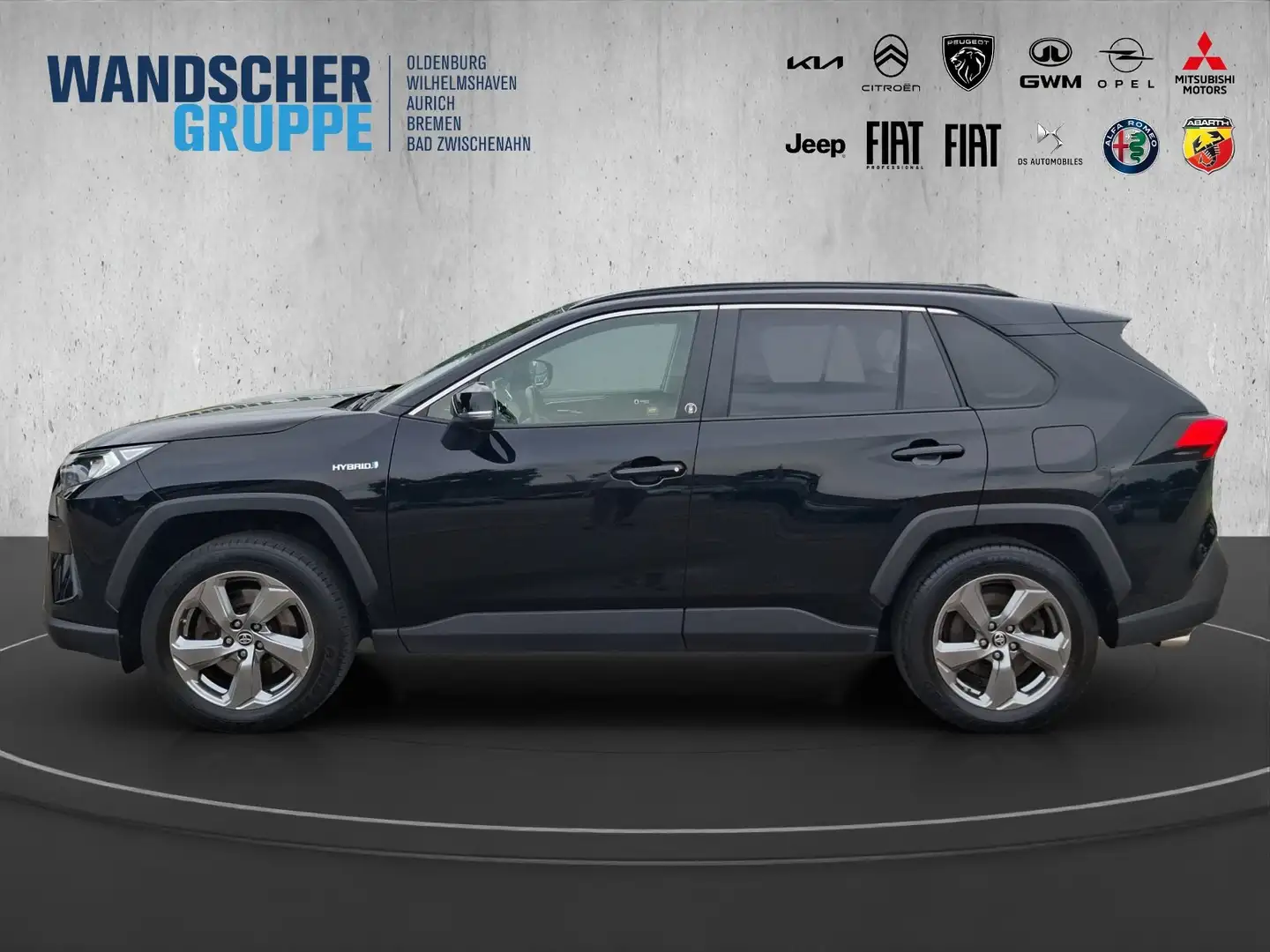 Toyota RAV 4 RAV4 2.5 D Team Deutschland Kam.+KeyLess+LED+SHZ Noir - 2