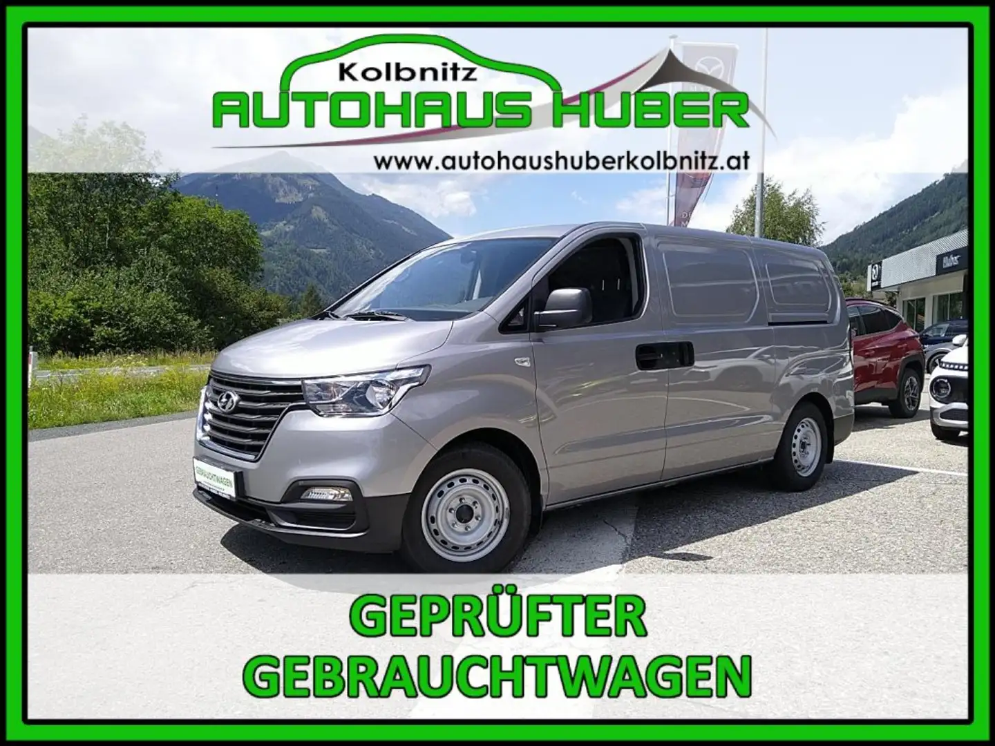 Hyundai H-1 Level 1 2,5 CRDi Klima, Media Silber - 1