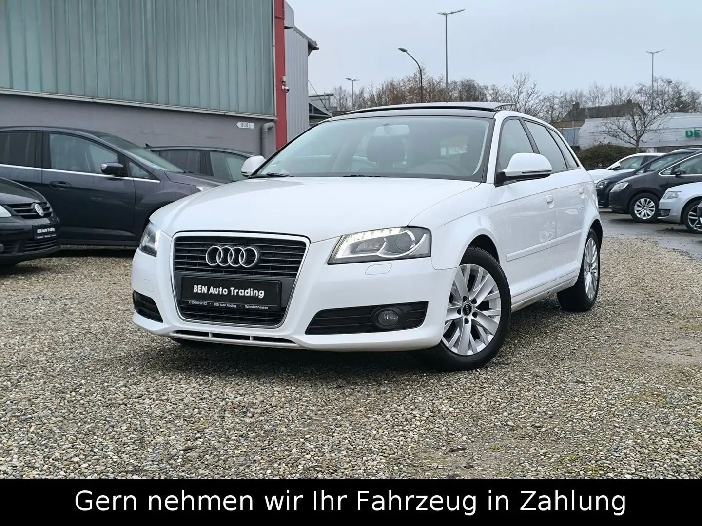 Audi A3 Sportback Ambition PANO°Klima°Sthz°LED°BT°El. Bianco - 1