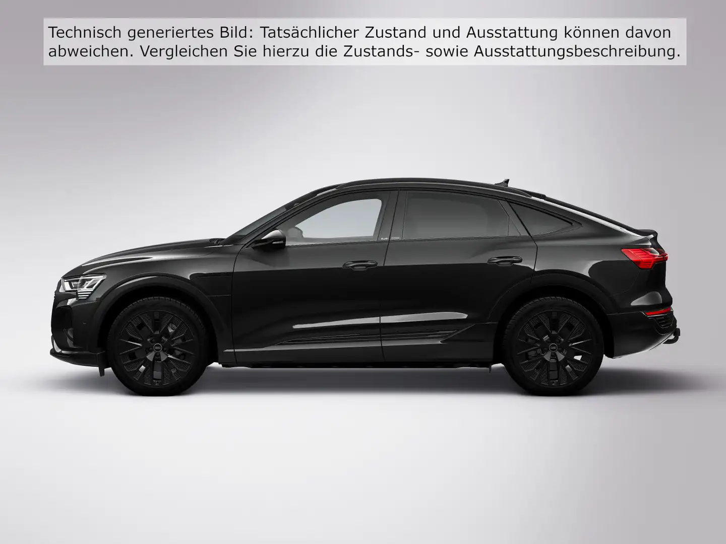 Audi Q8 e-tron advanced 55 e-tron S Line B& Schwarz - 2