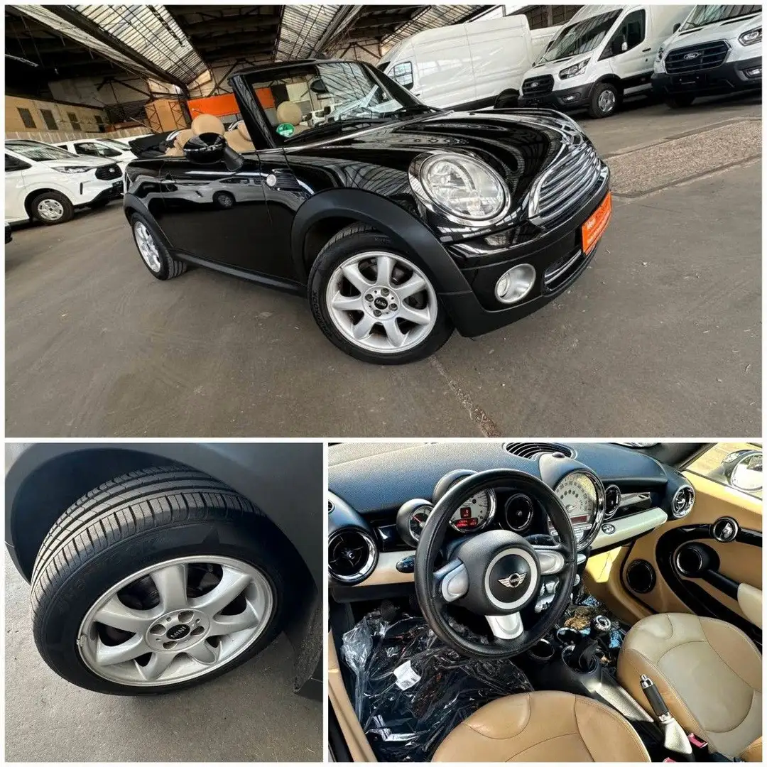 MINI Cooper C Euro5 PDC Cabrio Beige Sport Negru - 1