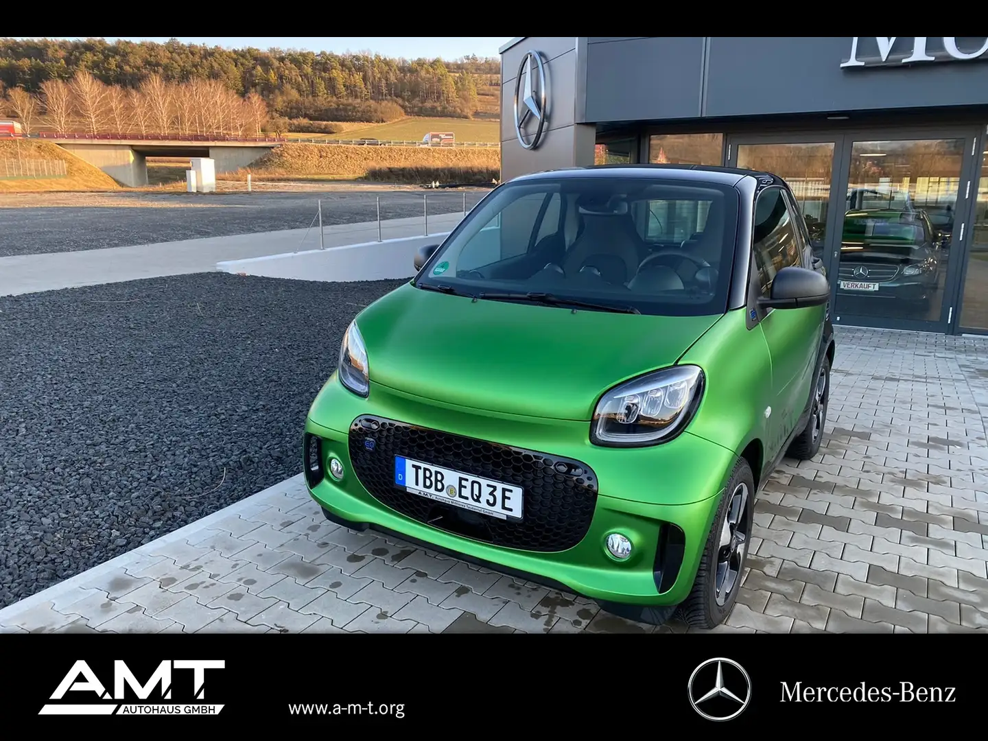 smart forTwo fortwo EQ Exklusiv-Paket*Kamera*Voll-LED*WinterP Grün - 1