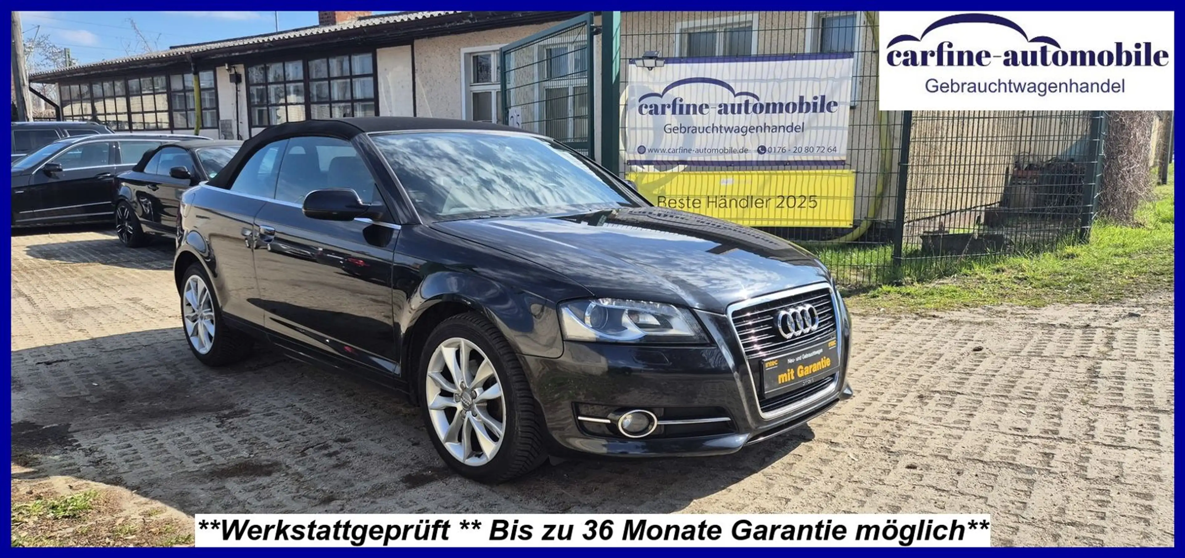 Audi A3 Cabriolet 110TKM Xenon Navi HU:04-28 GARANTIE — photo 13
