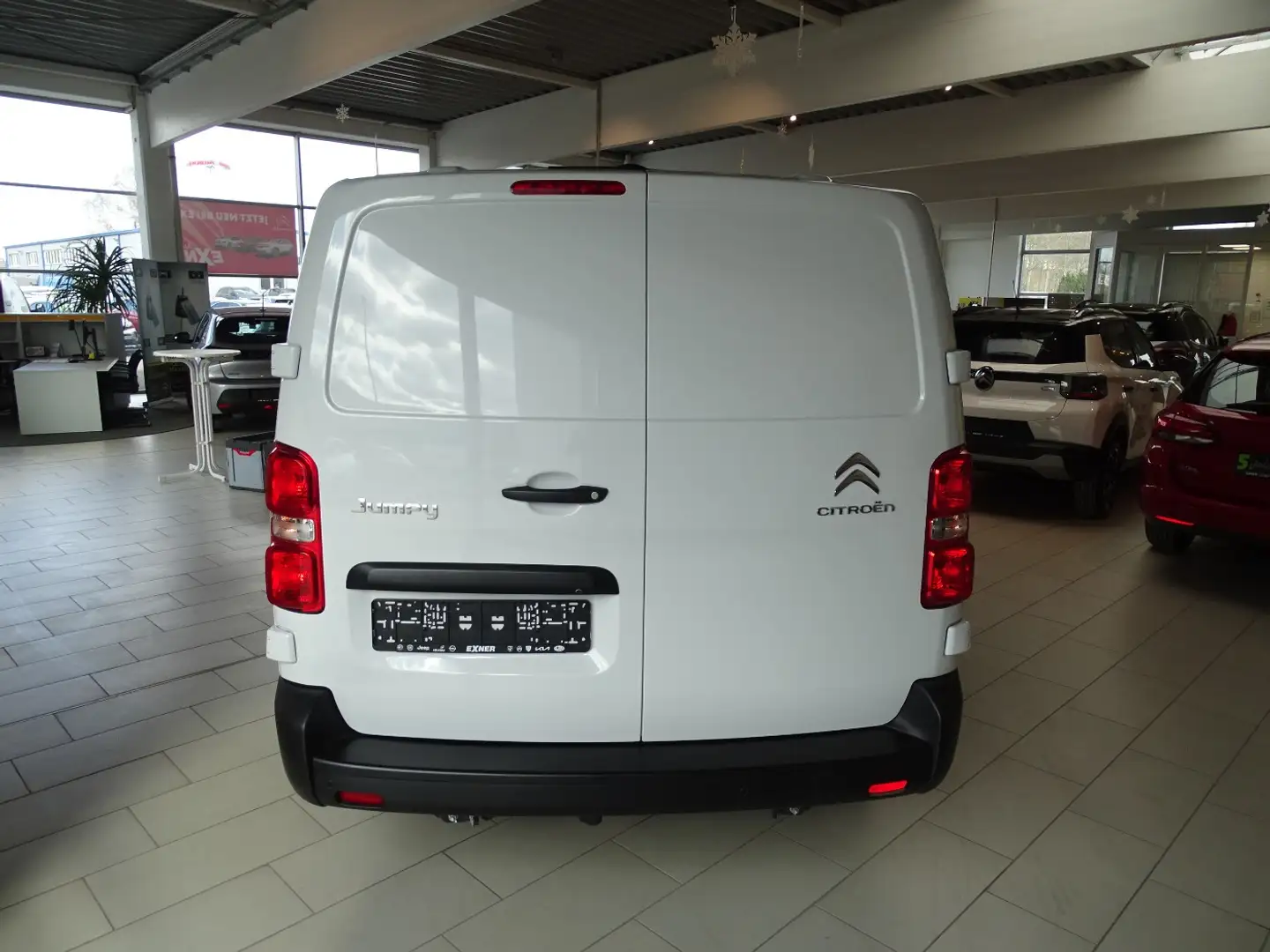 Citroen Jumpy Kastenwagen lang Holzboden, AHK abnehmbar Blanco - 2