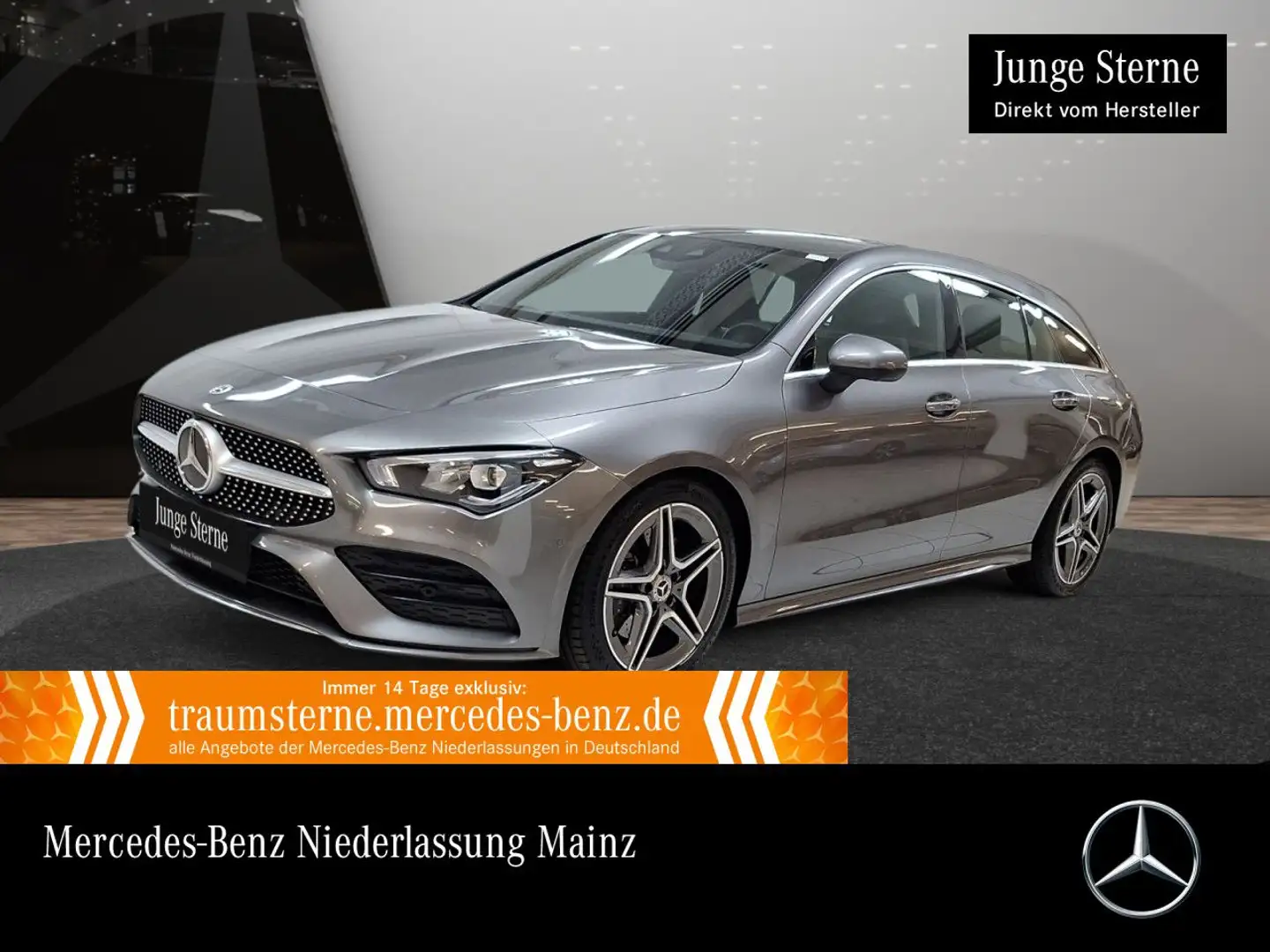 Mercedes-Benz CLA 200 d AMG+360°+LED+TOTW+8G Grau - 1