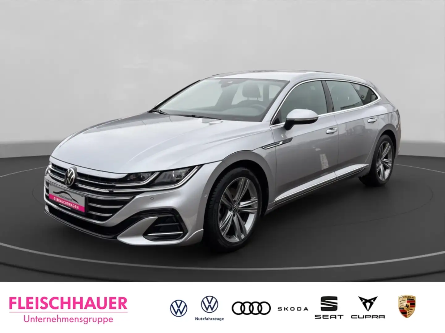 Volkswagen Arteon Shooting Brake 2.0 TSI R-Line Matrix AHK Silber - 1