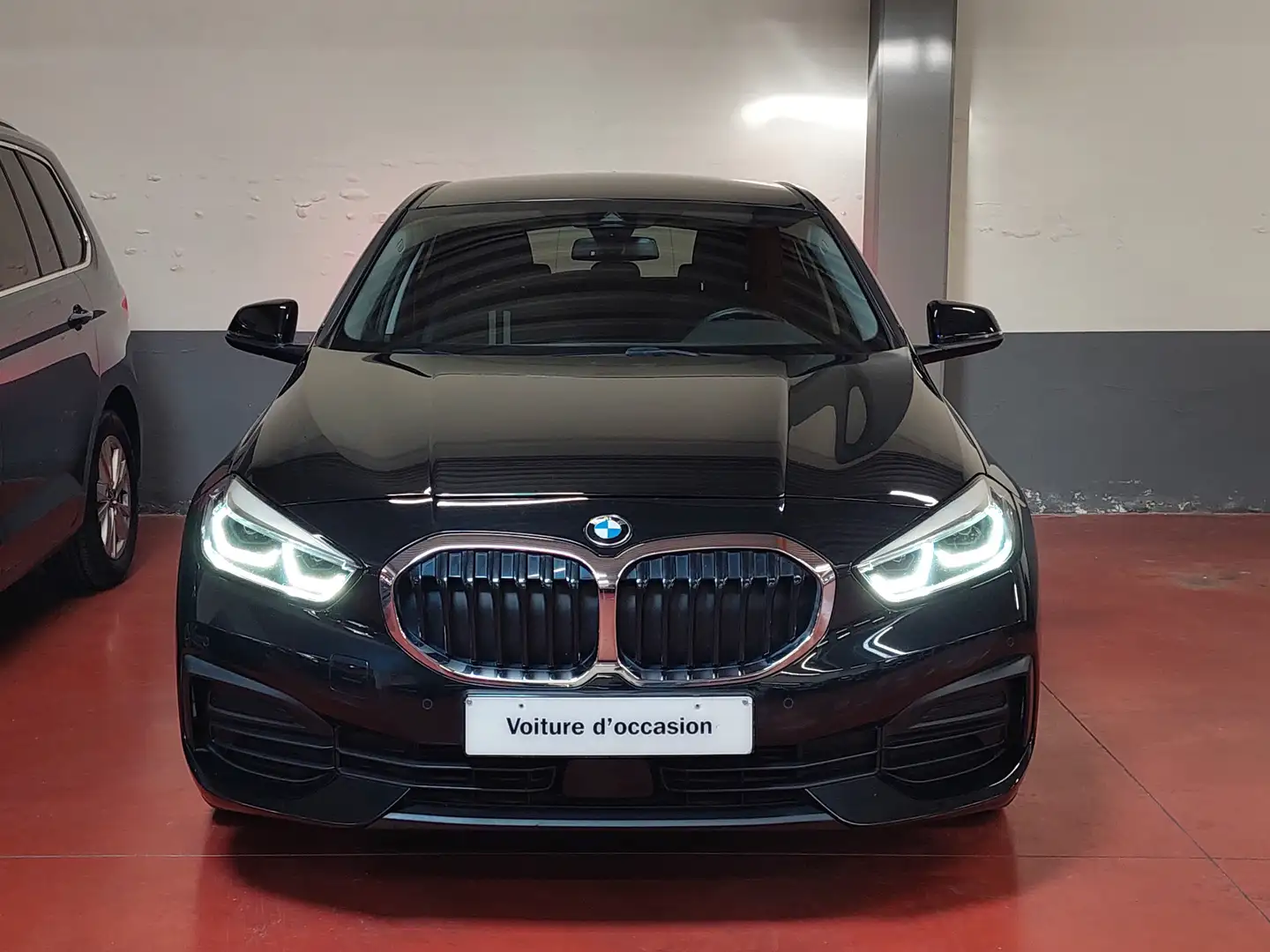 BMW 116 d Sport Line + E6d + 1/2CUIR sport +NAVI+LED+CAM Noir - 2