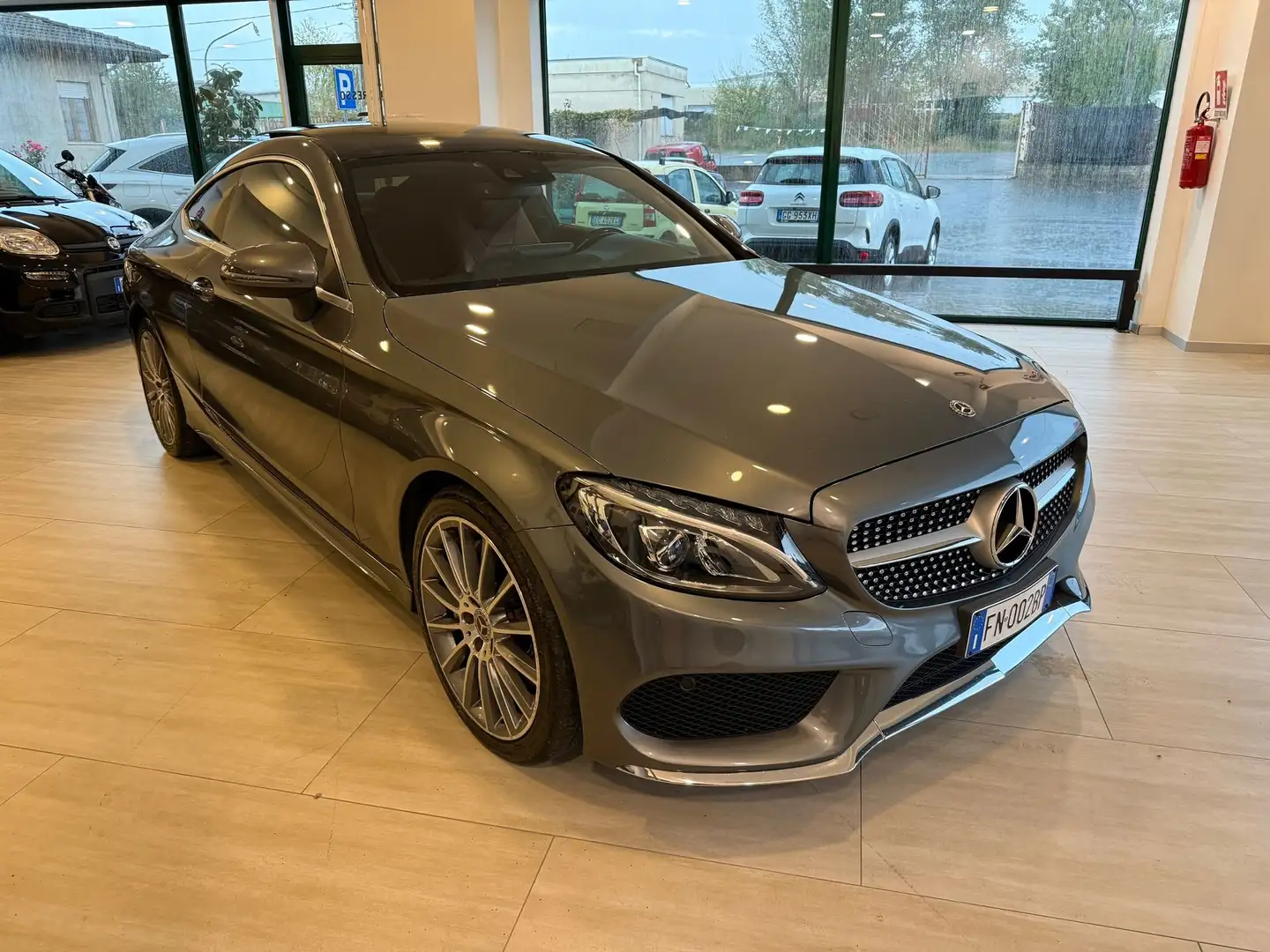 Mercedes-Benz C 250 Coupe Coupe d Premium 4matic auto Grigio - 1
