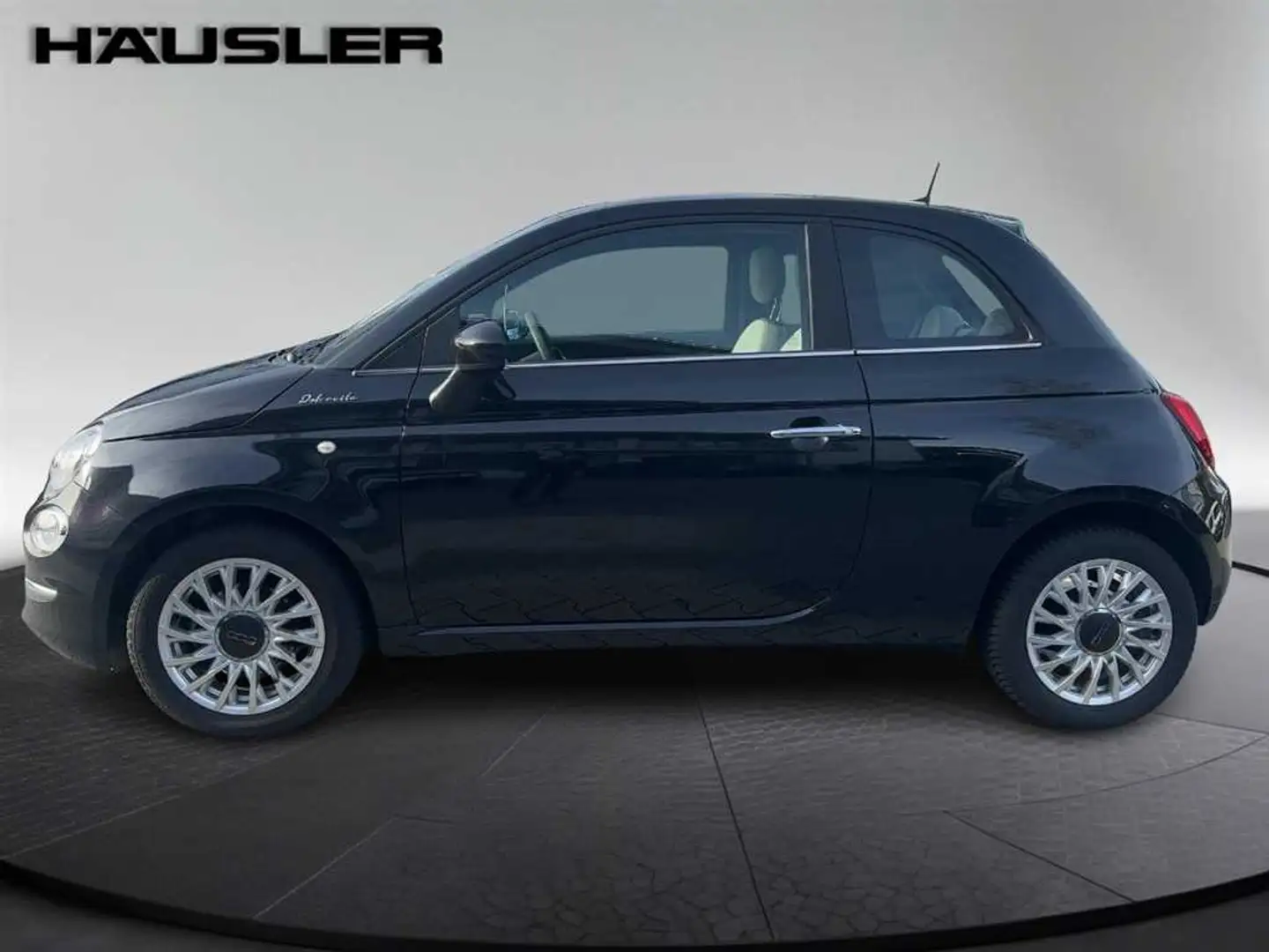Fiat 500 Dolcevita*Navi*Panorama*PDC*Tempomat*Carplay*uvm. Zwart - 2