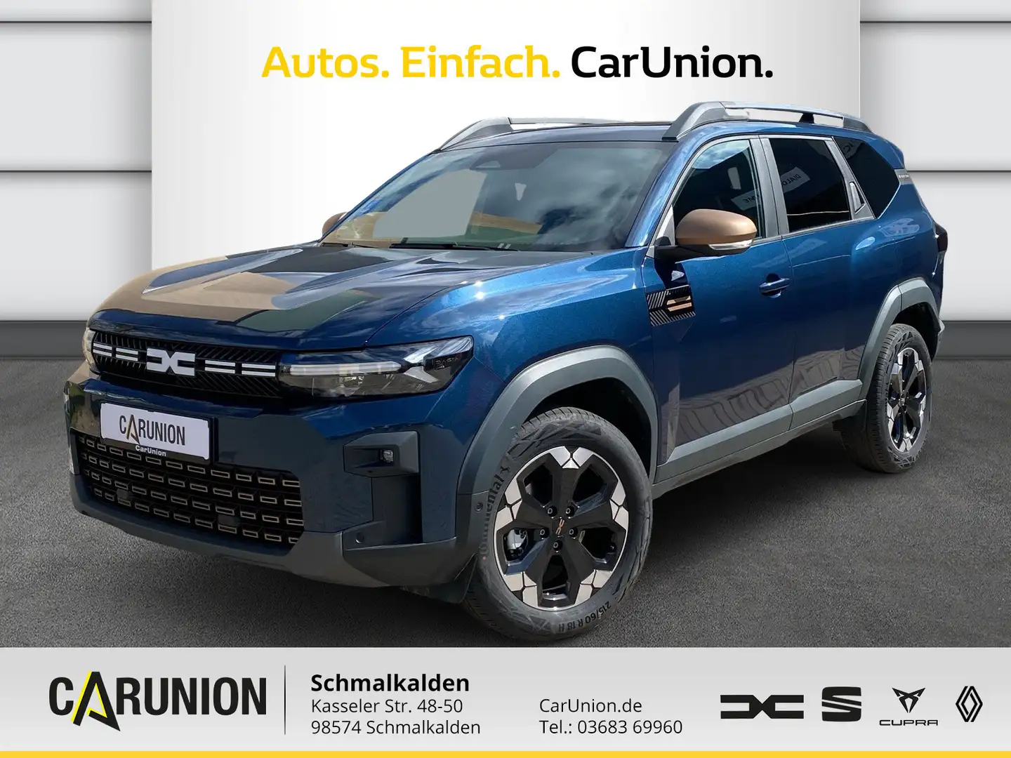 Dacia Bigster Extreme TCe 140 Blauw - 1
