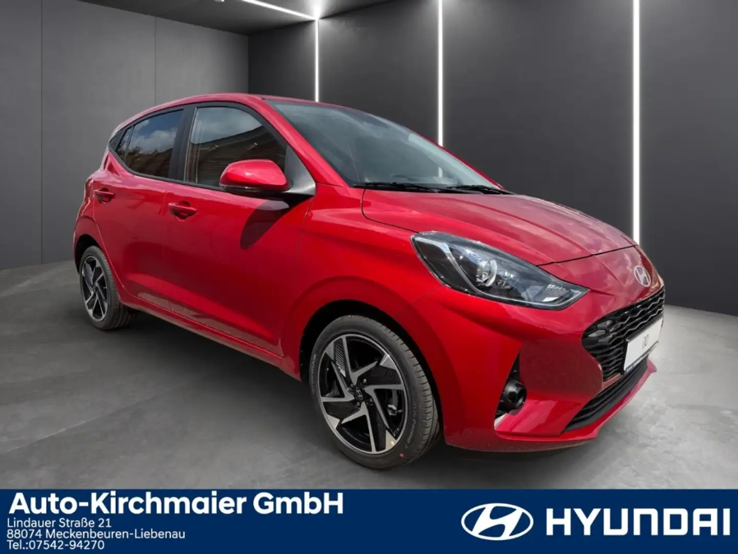 Hyundai i10 Prime 1.2 Navi Klimaautom SHZ R-Cam Notbremsass. Rot - 2