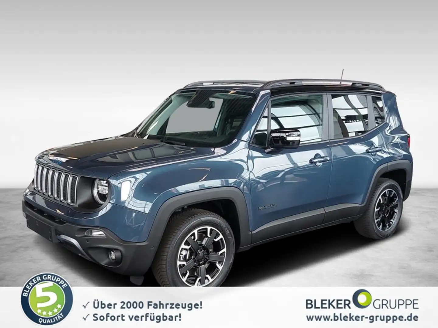 Jeep Renegade 1.3 PHEV High Upland/LED/Keyless/Lenkh Blauw - 1