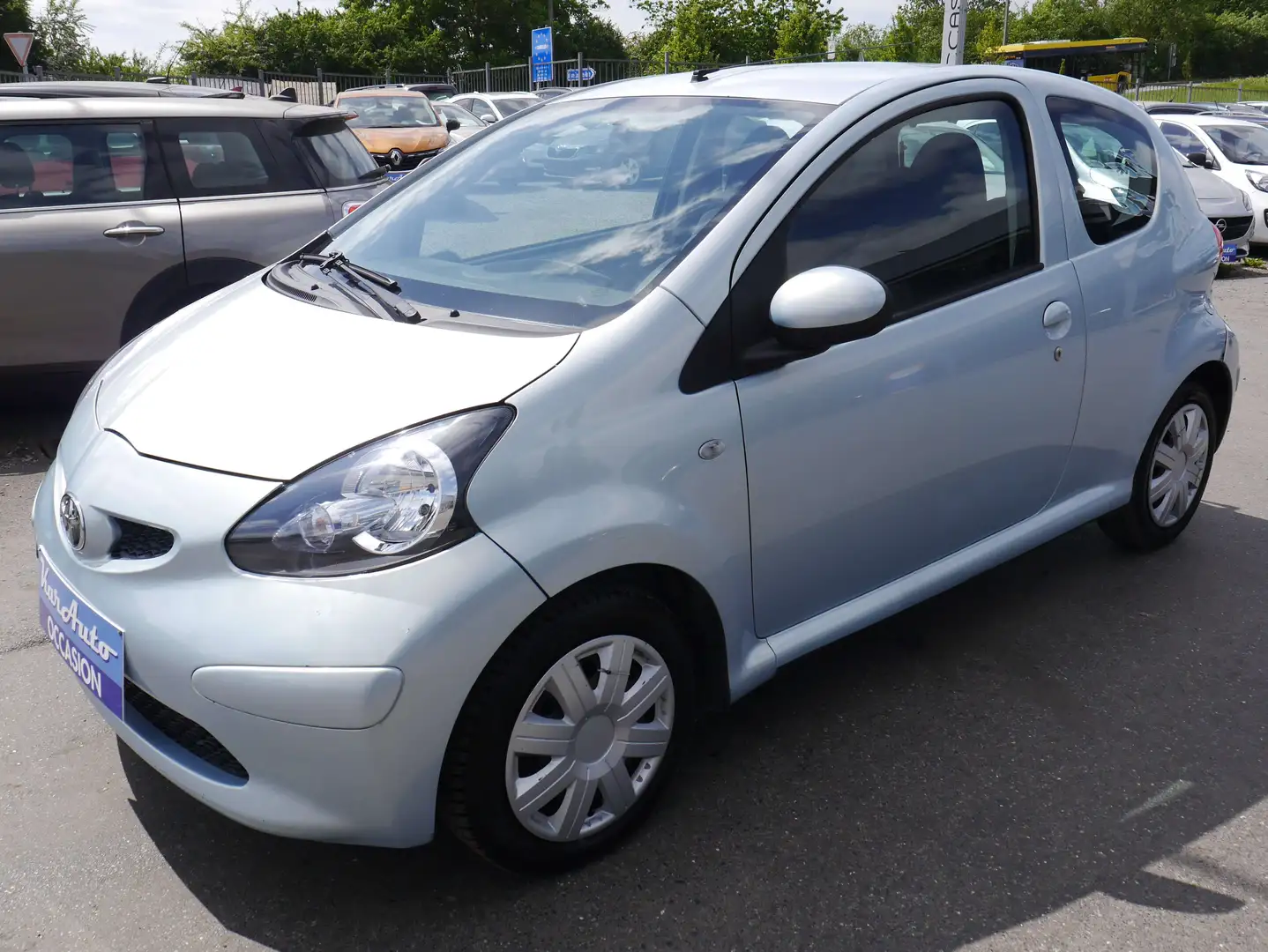 Toyota Aygo 1.0i VVT-i*VE*VC*4 NOUV PNEUS* Gris - 2