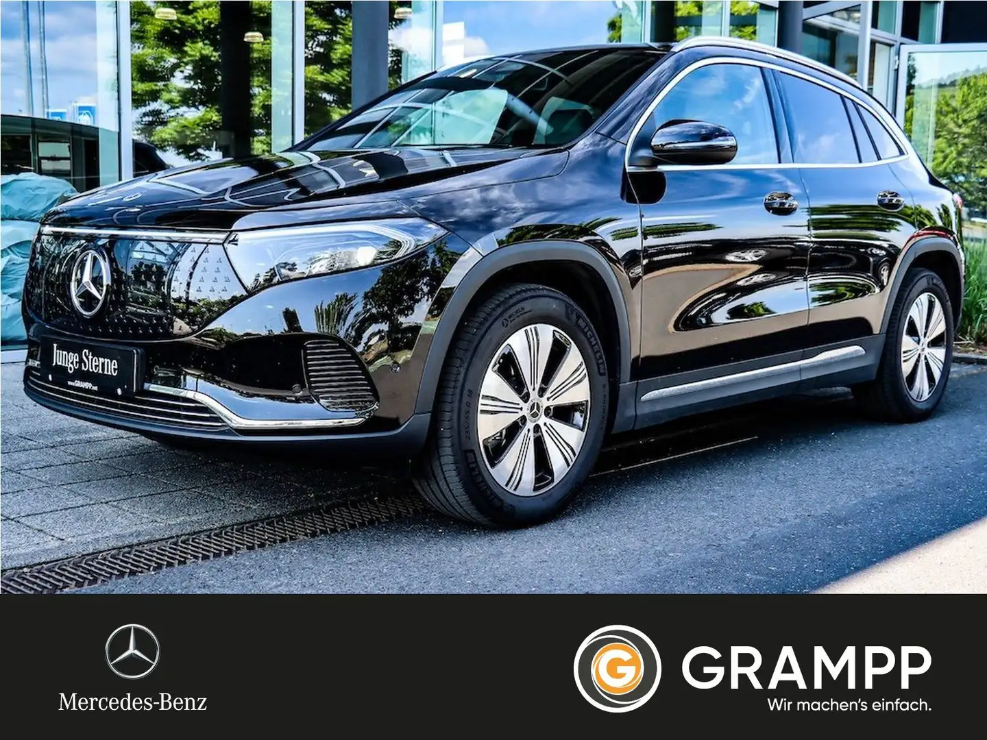 Mercedes-Benz EQA 300 4M Progressive Advanced / Kamera / MOPF Schwarz - 1
