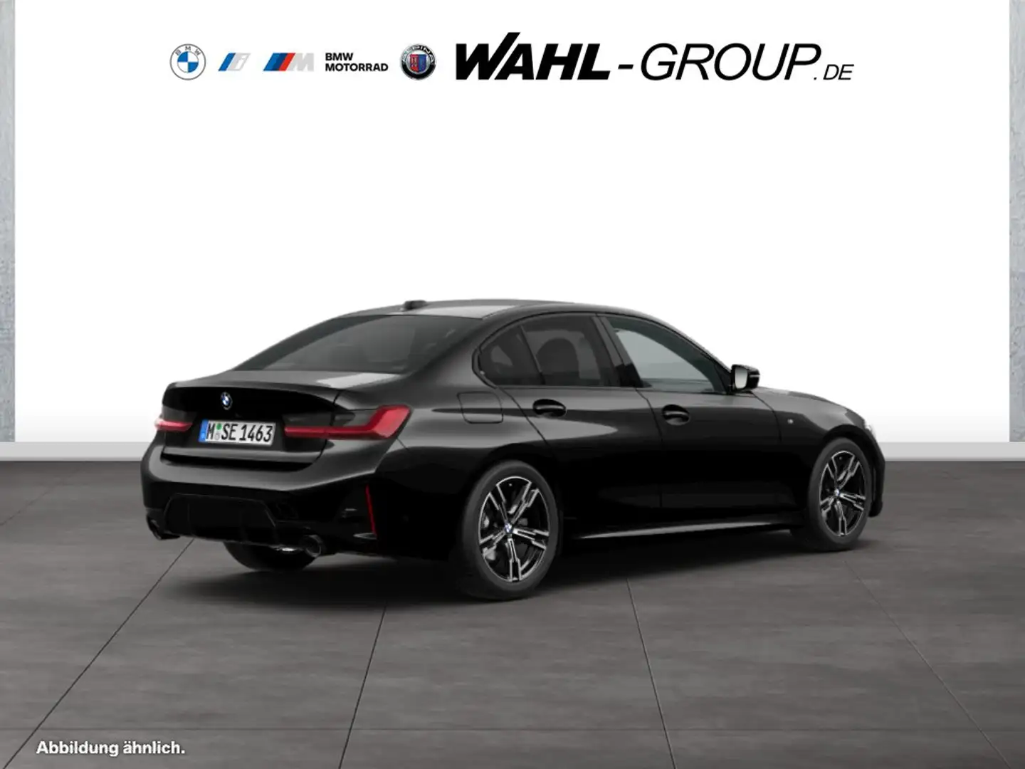BMW 320 d LIMOUSINE M SPORTPAKET HIFI DAB ALU 18" Schwarz - 2