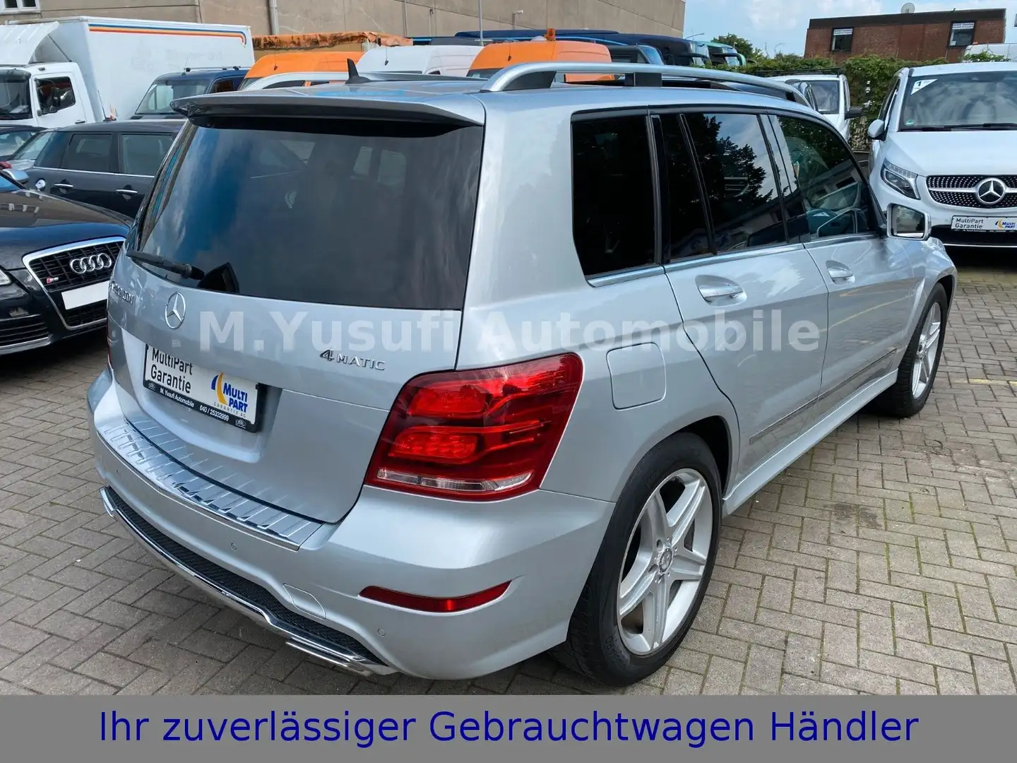 Mercedes-Benz GLK 220 CDI 7G-TR. 4M AMG-LINE GRAND-EDITION AHK Silber - 2