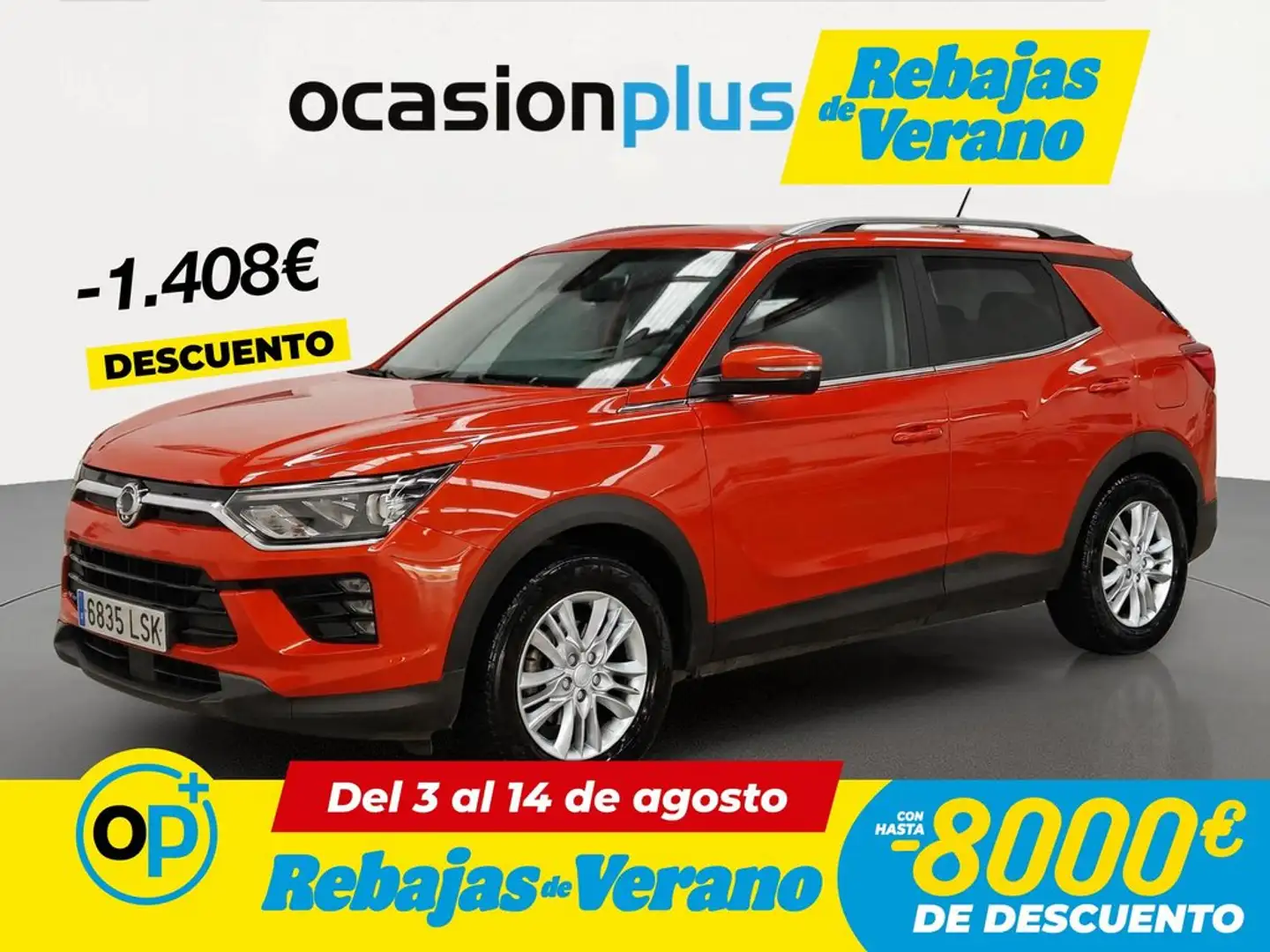SsangYong Korando G15 Urban 4x2 L.P. Naranja - 1
