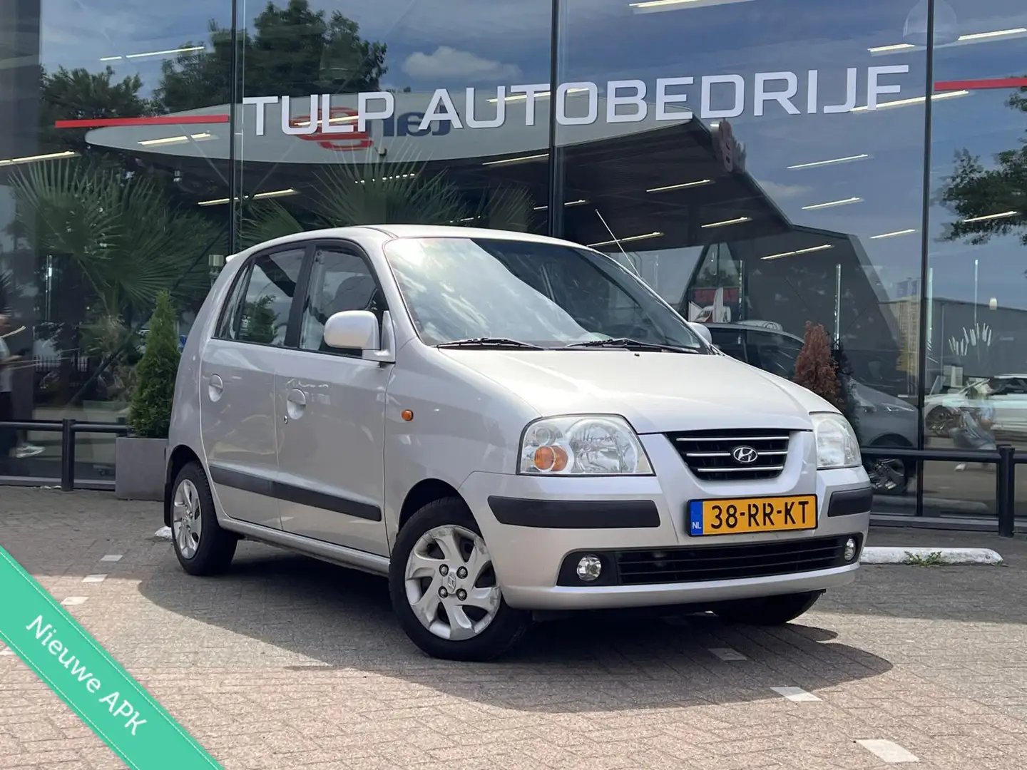 Hyundai Atos 1.1i Dynamic Cool 5- deurs Mooie staat Airco NAP Grijs - 2