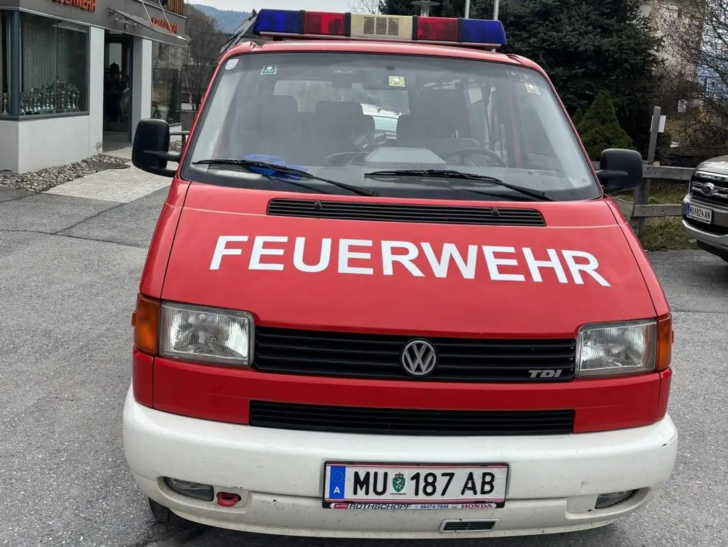 Volkswagen T4 Kombi Combi 3-3-3 lg. CL Syncro 2,5 TDI Rot - 1