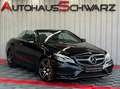 Mercedes-Benz E 400 E400 Cabrio AMG Line H&K 360 Led Leder FahrAss Noir - thumbnail 1