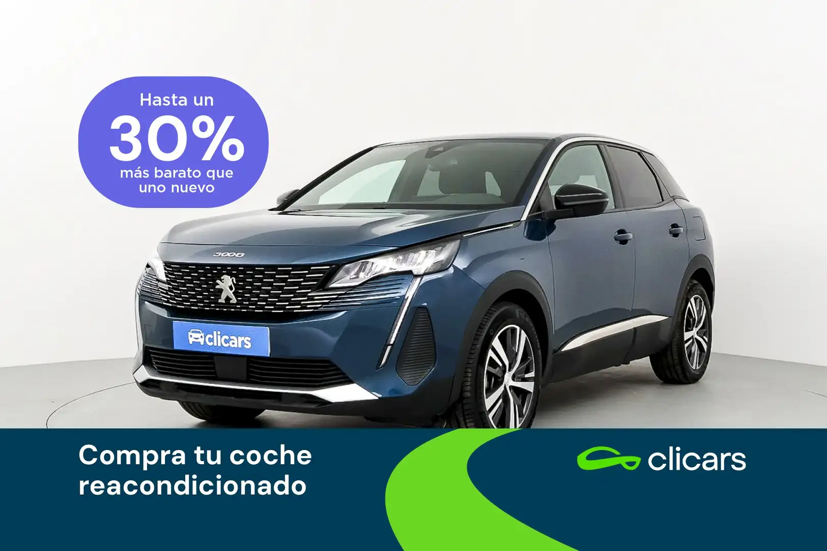 Peugeot 3008 HYB PHEV 180 Allure Pack e-EAT8 Azul - 1