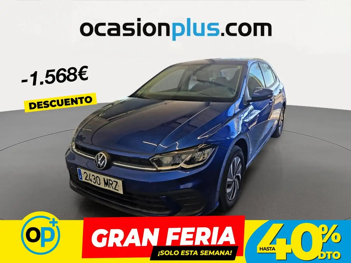 Volkswagen Polo 1.0 TSI Life 70kW Azul - 1
