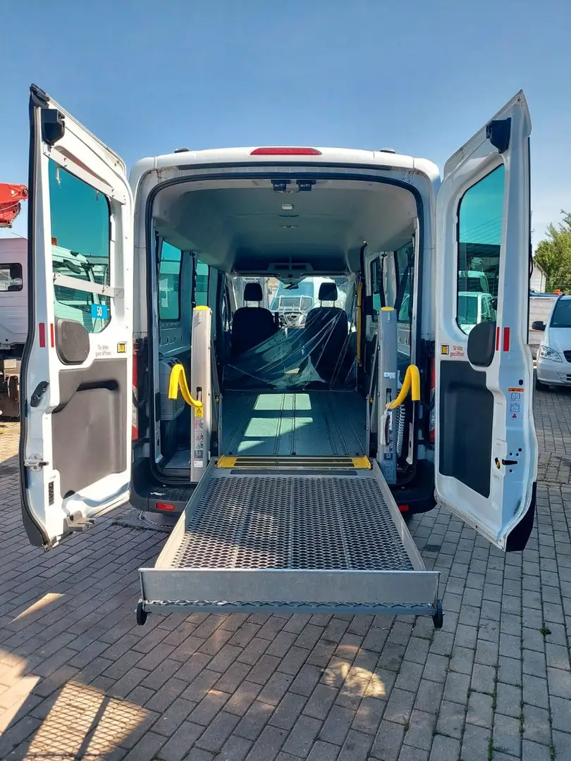 Ford Transit Kombi 350 L3 hoch Trend Rollstuhl Lift Blanc - 1