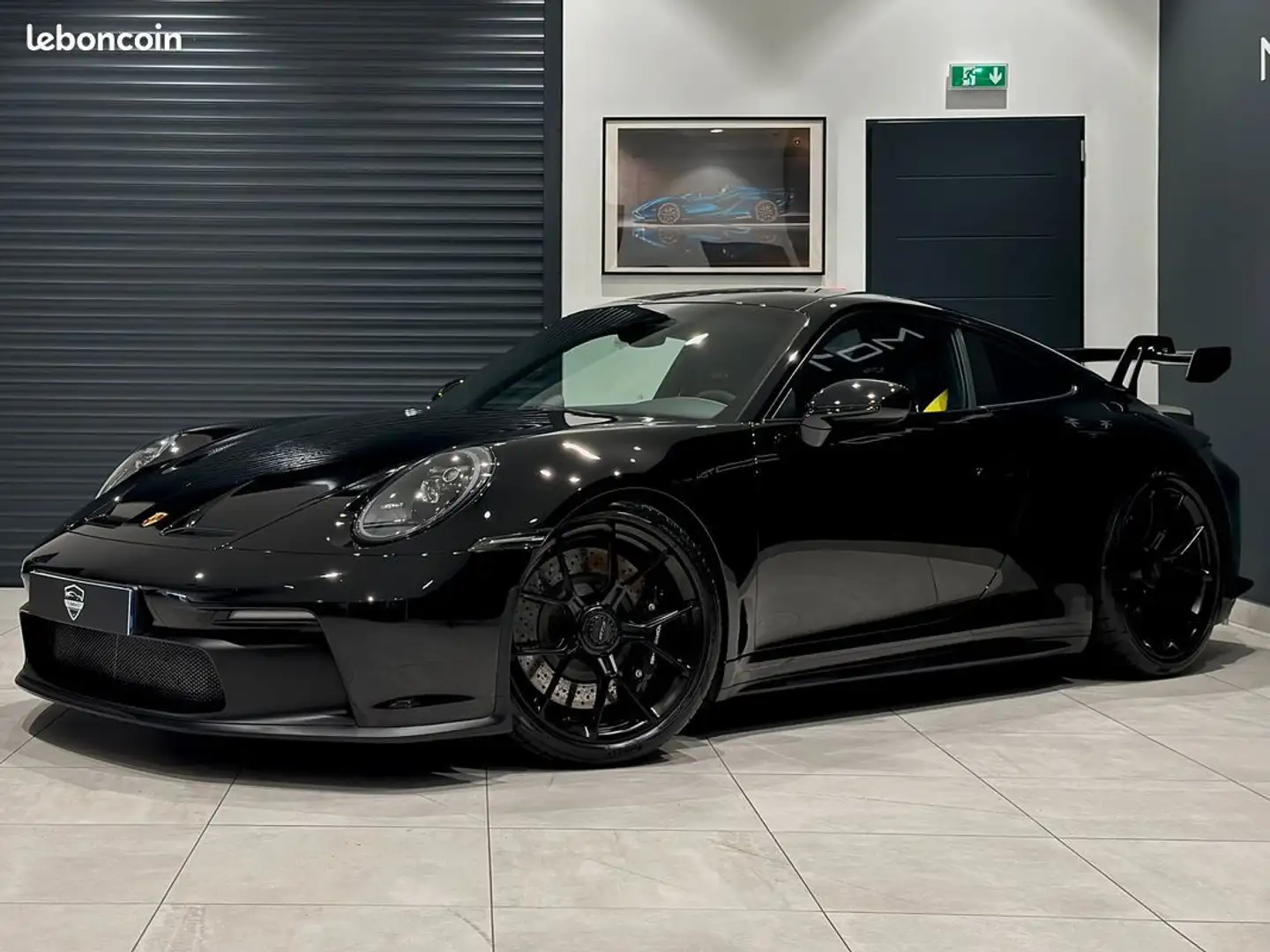 Porsche 992 TYPE 992 GT3 PACK CLUBSPORT 4.0i 510 CH PDK%2BLIFT SYSTÈME%2BAMBIANCE LED%2BBOSE%2BSPORT CHRONO%2BJANTS 20-21 NOIR SATIN% Noir - 1