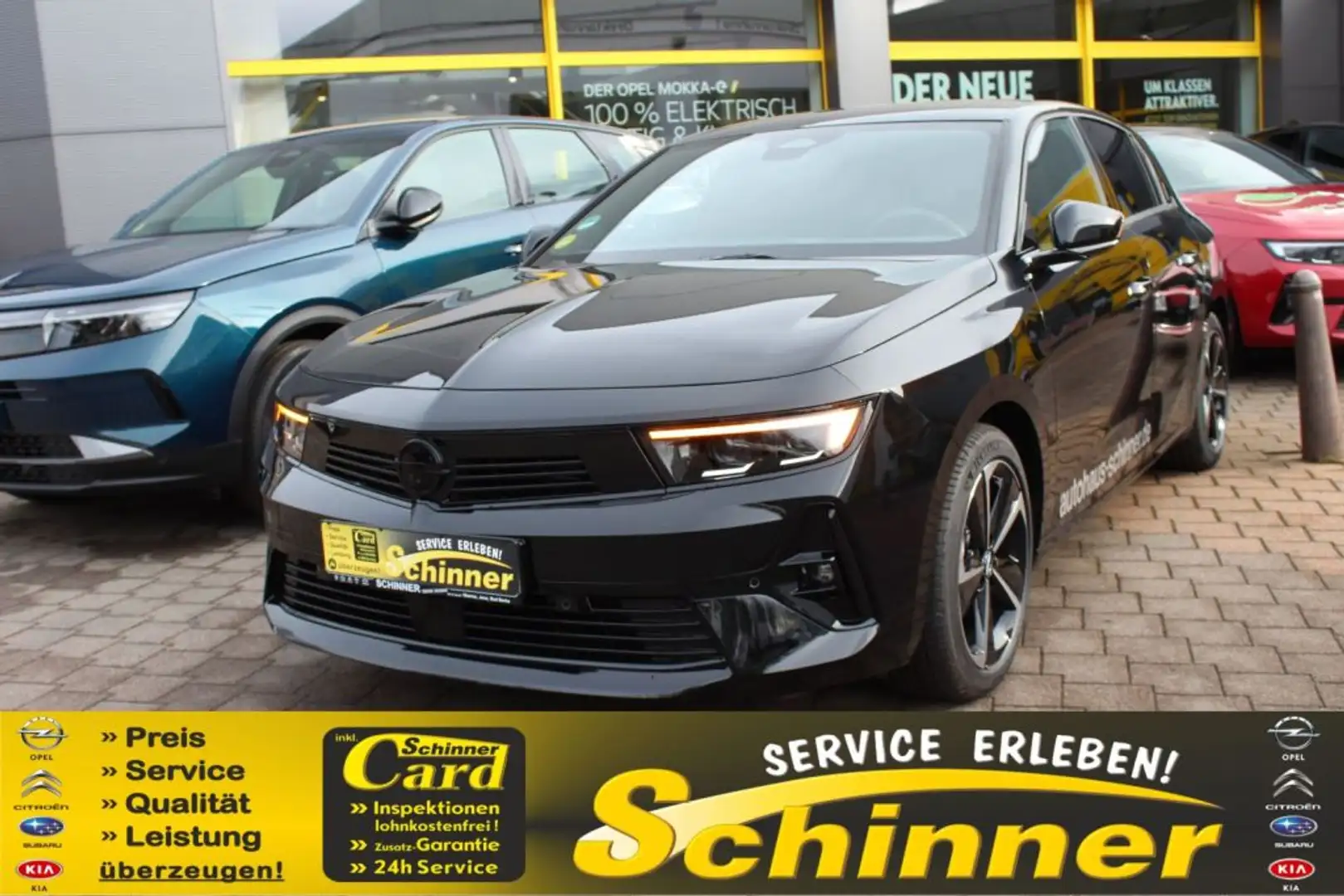 Opel Astra 1.2 Turbo GS Schwarz - 1