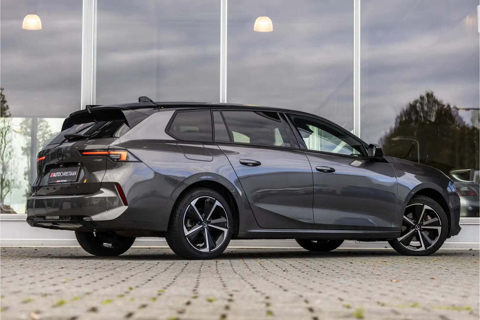 Opel Astra Sports Tourer 1.2 Turbo Hybrid GS | Head-up | 360° Gris - 2