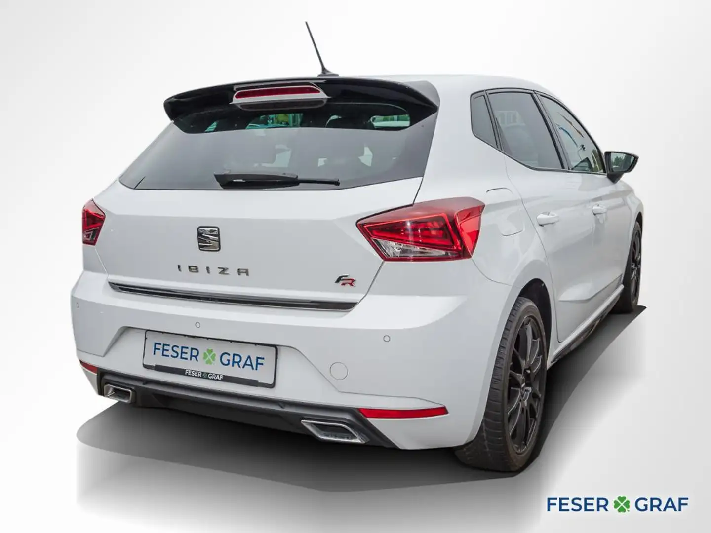 SEAT Ibiza 1.0TSI FR BlackEdition LED/NAVI/ACC/KAMERA Bianco - 2