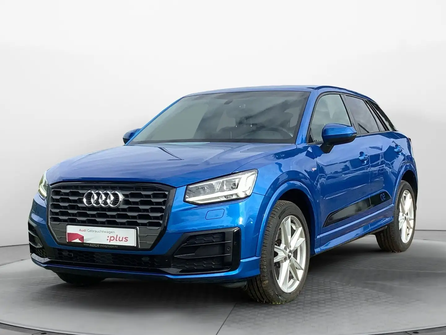 Audi Q2 35 TDI S-Line Sport 2x, LED, Navigation, Klim Azul - 2