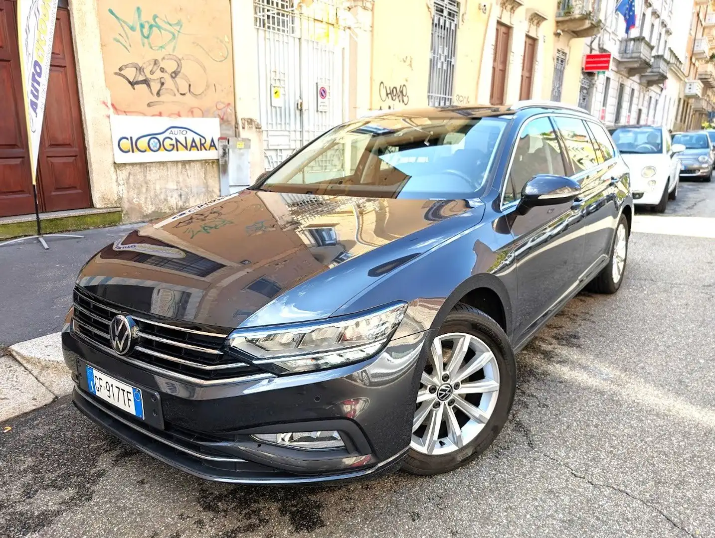 Volkswagen Passat Variant 2.0 tdi Business dsg UNICO PROPRIETARIO Grau - 1