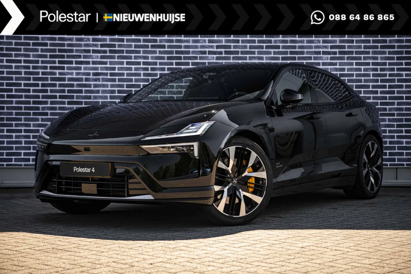 Polestar 4 Long Range Dual motor 100 kWh Performance | Pilot Negro - 1