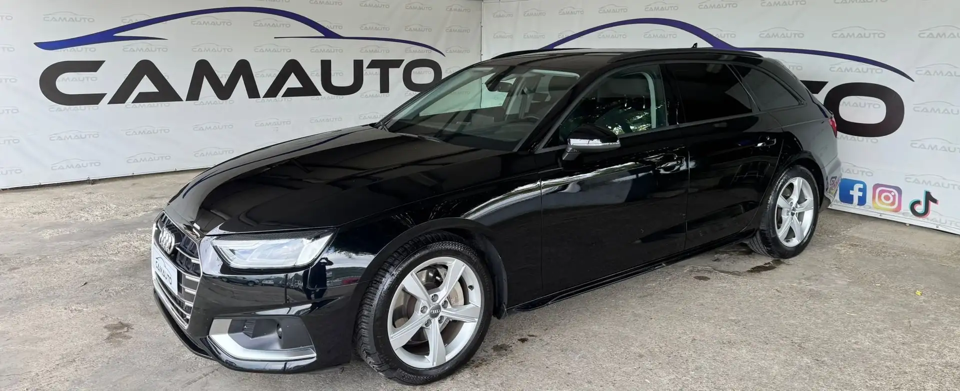 Audi A4 A4 Avant 40 2.0 Business Advanced 190cv s-tronic Nero - 1