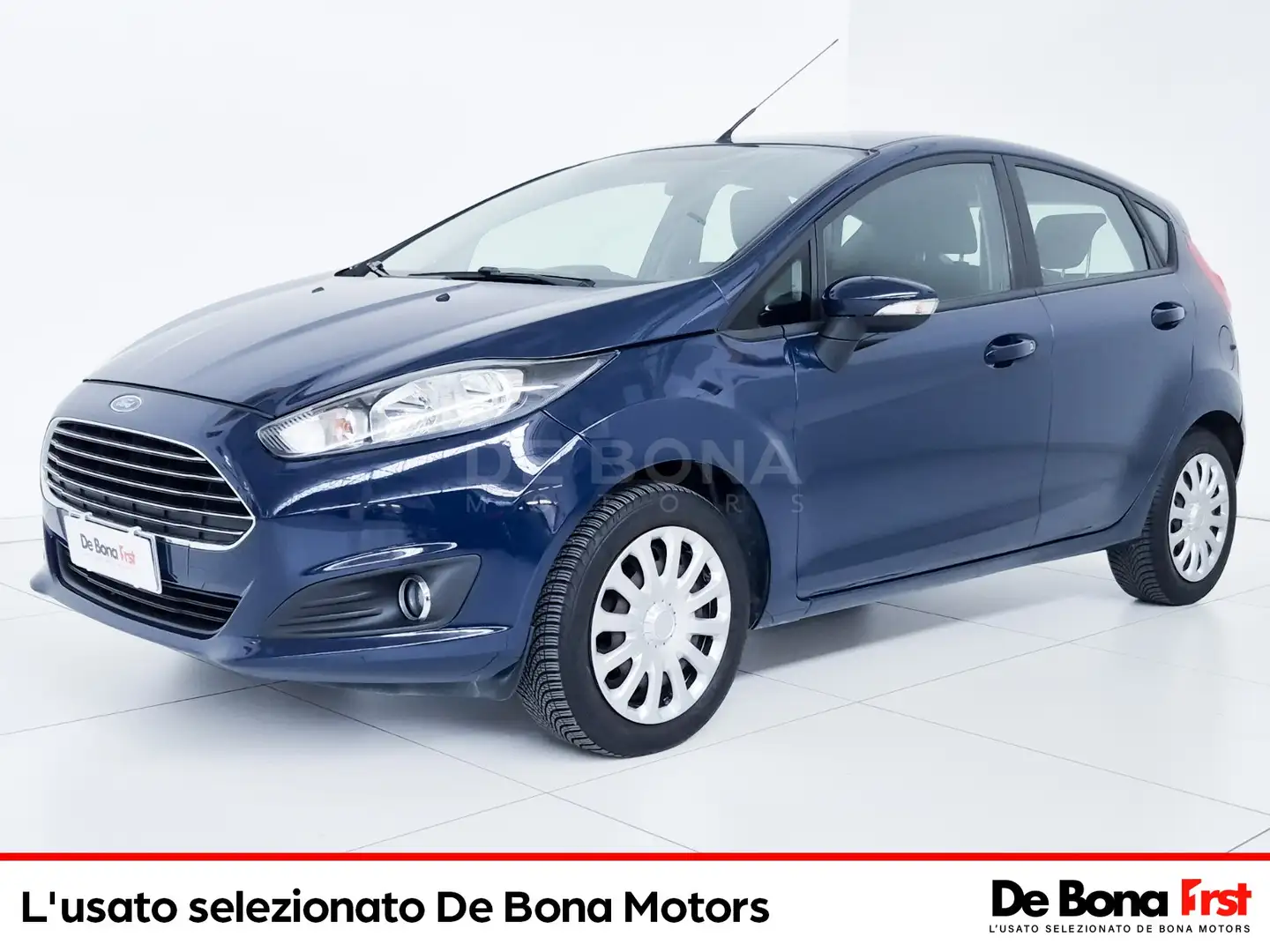 Ford Fiesta 5p 1.2 titanium 60cv e6 Azul - 1