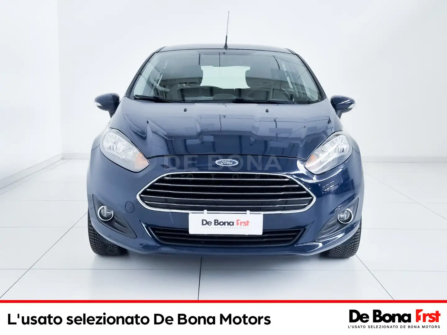 Ford Fiesta 5p 1.2 titanium 60cv e6 Azul - 2