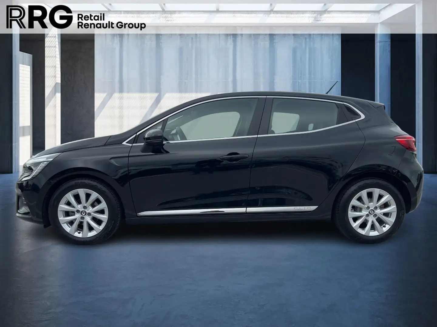 Renault Clio V 1.0 TCe 90 Intens Apple CarPlay PDC KLIMA Zwart - 2