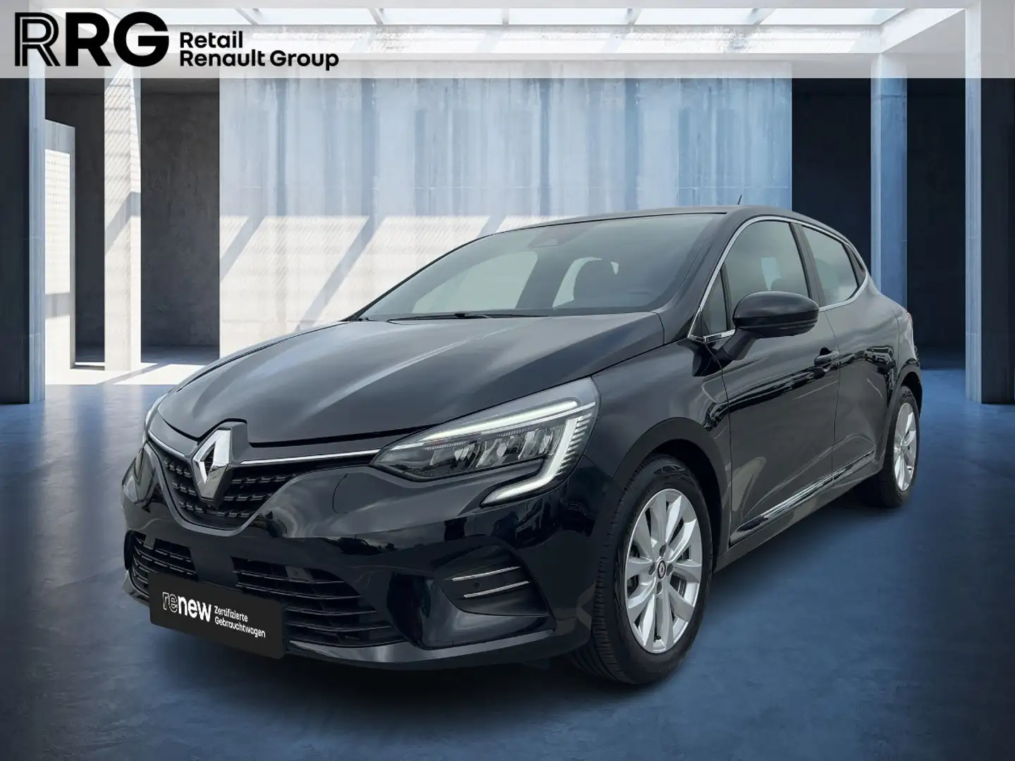 Renault Clio V 1.0 TCe 90 Intens Apple CarPlay PDC KLIMA Zwart - 1