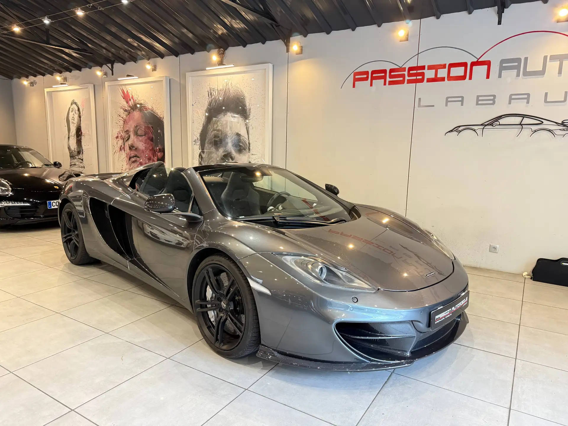 맥라렌 MP4-12C 12 C Spider 2014 회색 사진 1