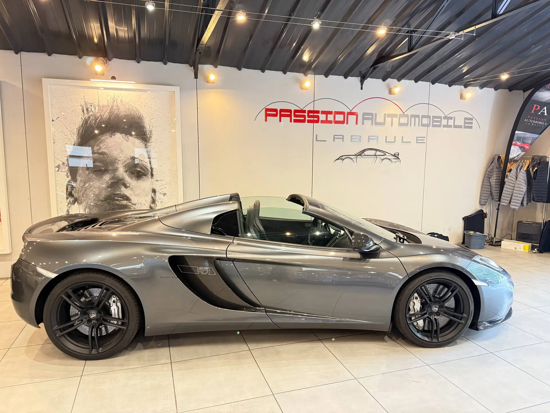 맥라렌 MP4-12C 12 C Spider 2014 회색 사진 5
