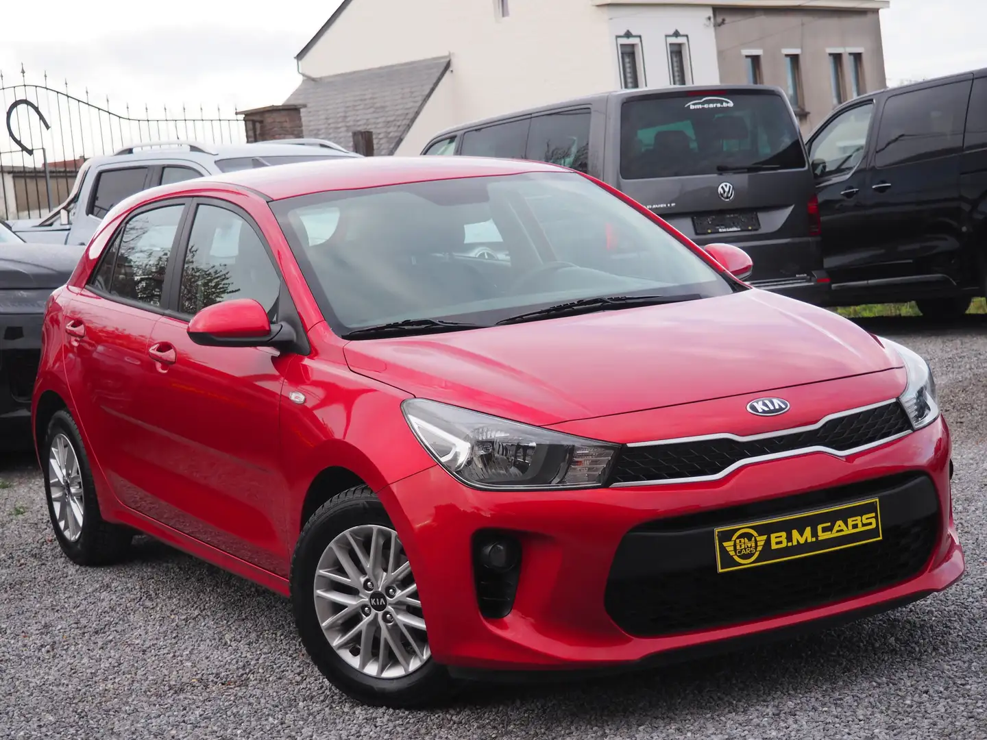 Kia Rio 1.2i ✅NAVI CAMERA✅CLIM JA 1er PROPRIO GARANTIE Rouge - 2