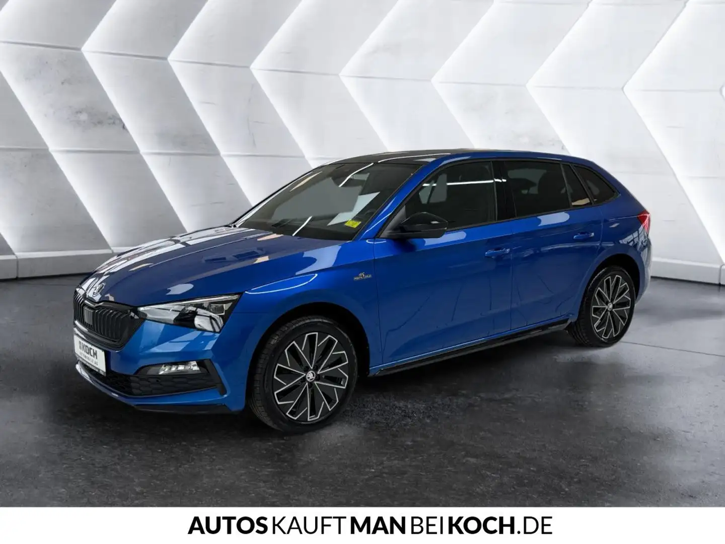 Skoda Scala 1.0 TSI DSG MONTE CARLO PANO KAM LED SH APP Azul - 2