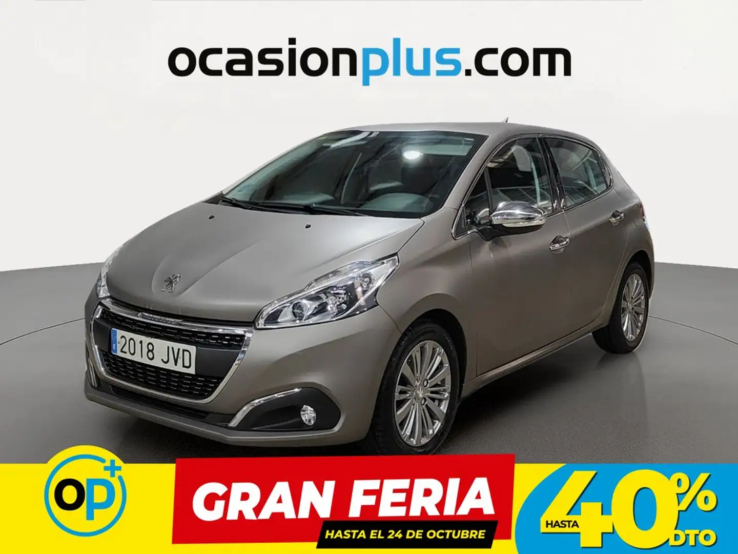 Peugeot 208 1.2 PureTech S&S Allure EAT6 110 Gris - 1