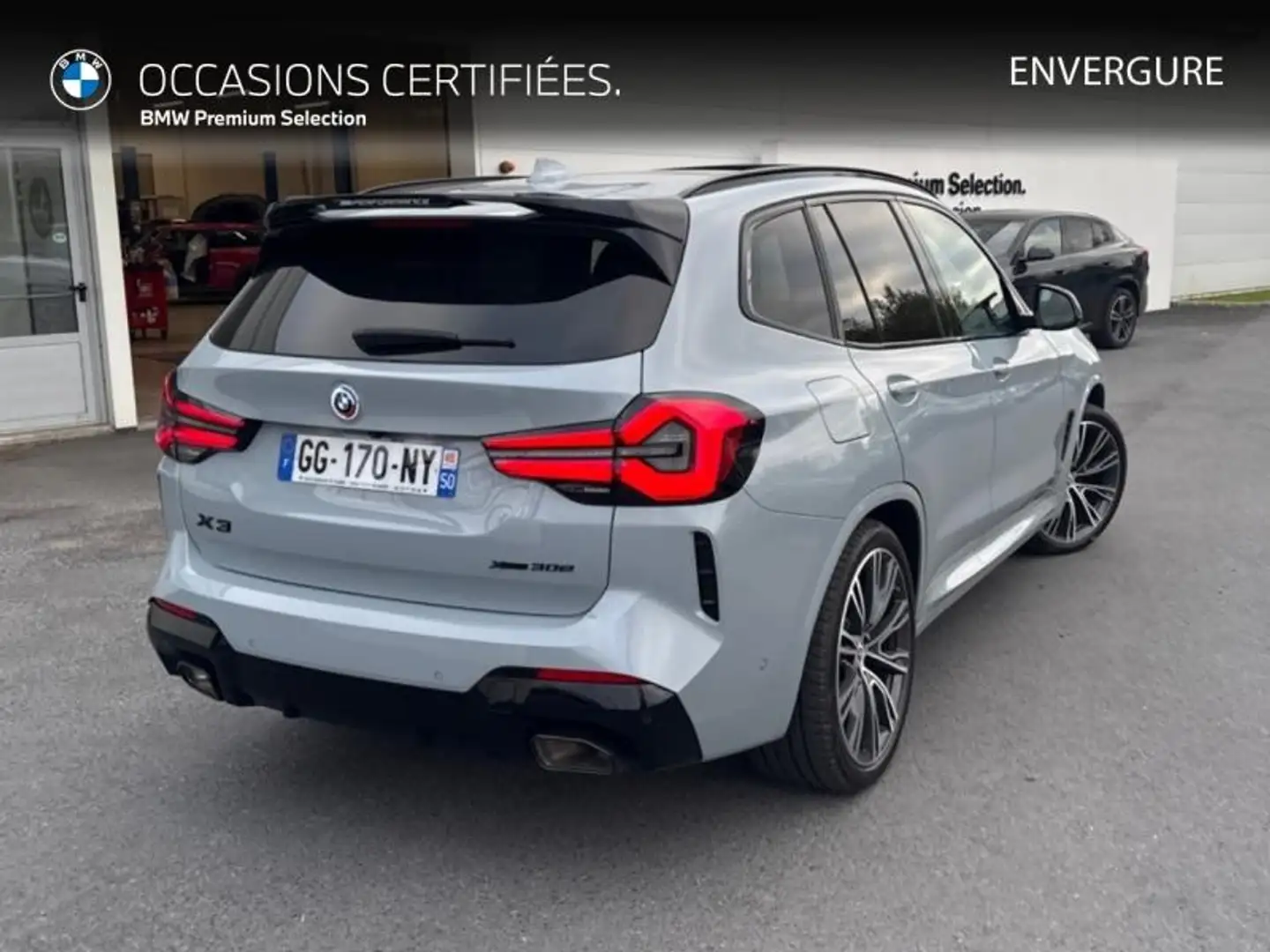 BMW X3 xDrive30e 292ch M Sport Gris - 2