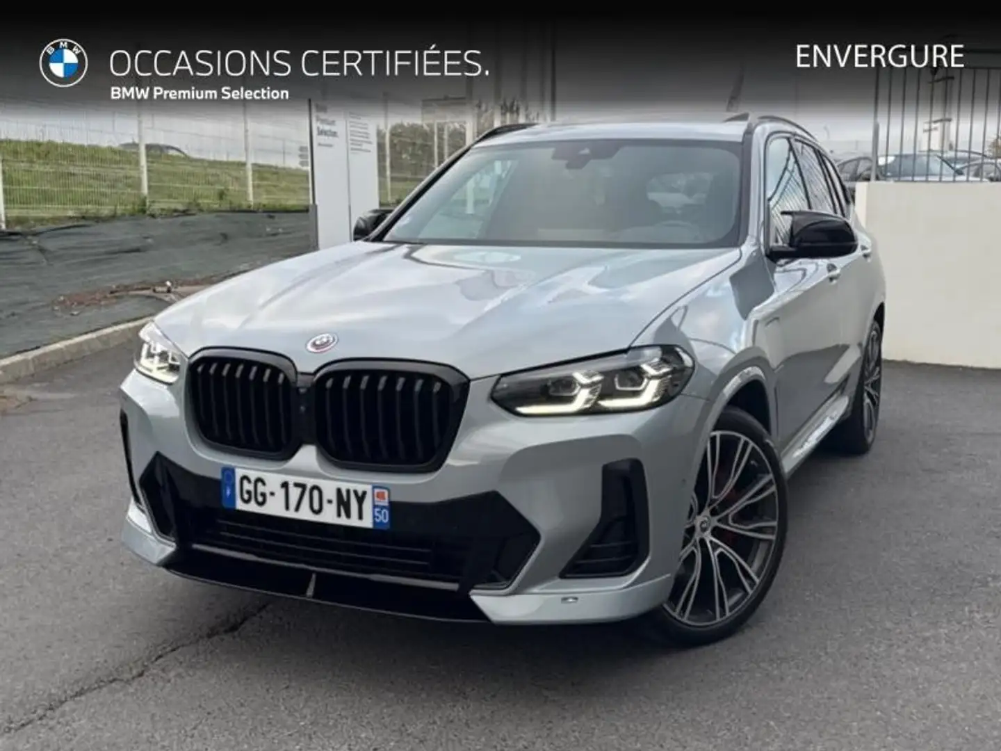 BMW X3 xDrive30e 292ch M Sport Gris - 1