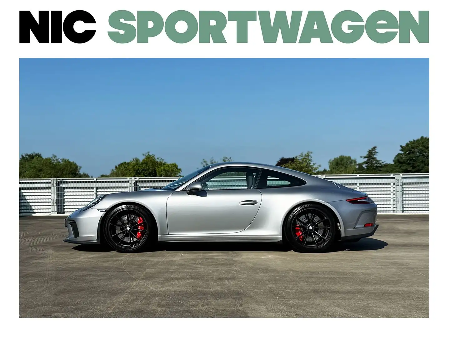 Porsche 991 911 GT3 Touring PORSCHE GARANTIE & SERVICE NEU Argento - 1