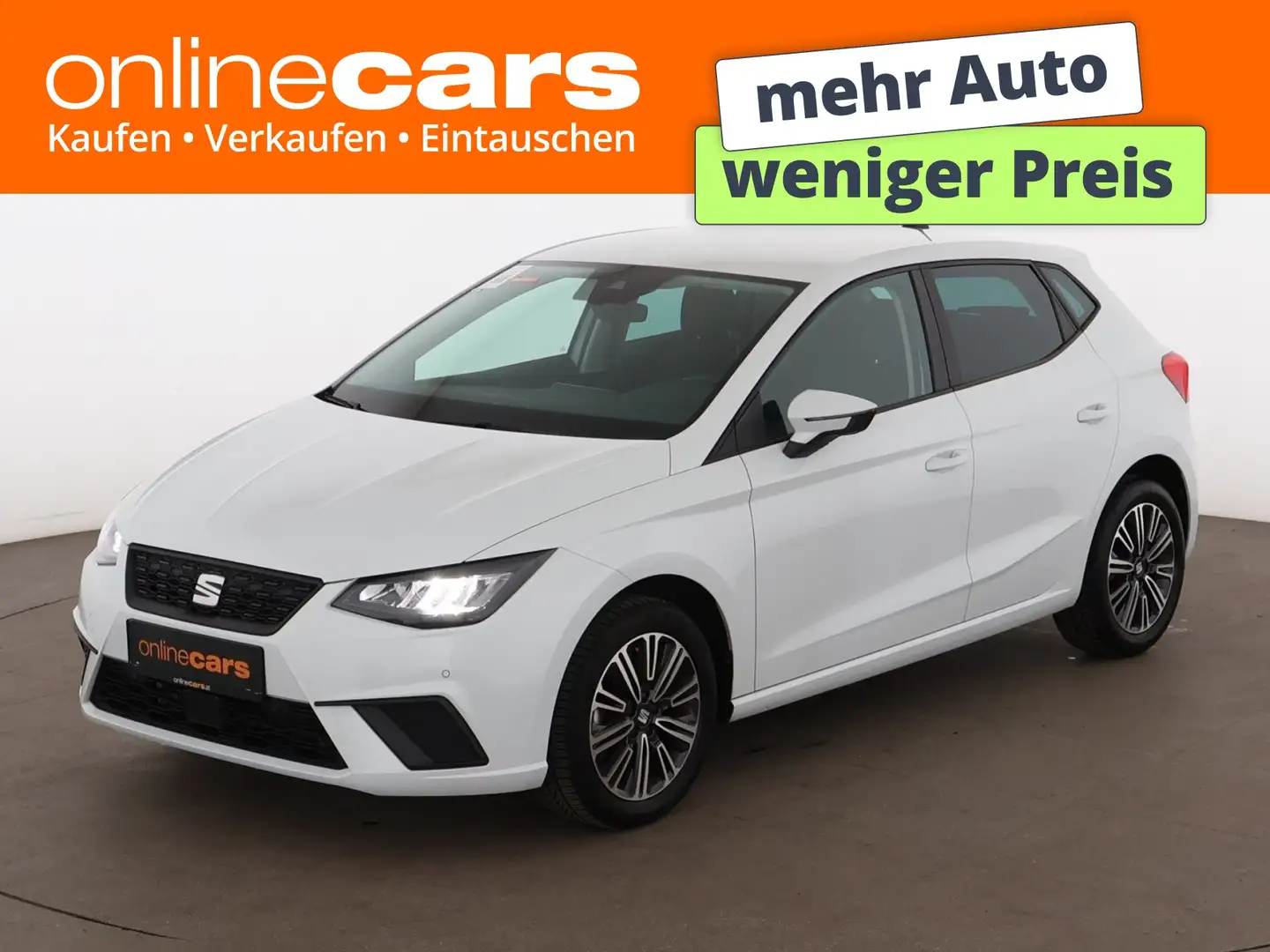 SEAT Ibiza 1.0 TSI Style Edition LED SITZHZG R-CAM PDC Weiß - 1